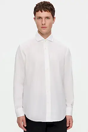 Damat Slim Fit Beyaz Düz Gömlek