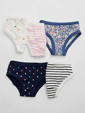 Çok Renkli 5'li Külot Seti