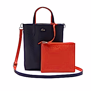 Lacoste Anna Kadın Çift Taraflı Lacivert Omuz Çantası