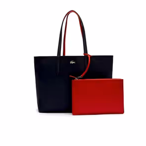 Lacoste Anna Kadın Çift Taraflı Lacivert Omuz Çantası