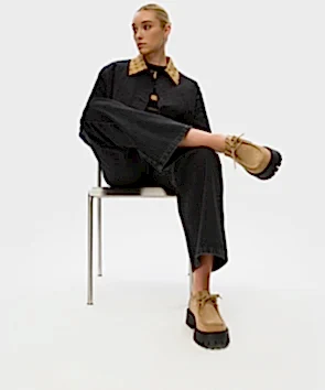 Colorblock Bağcıklı Ayakkabı