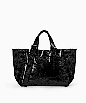 Timsah Derisi Görünümlü Tote Çanta